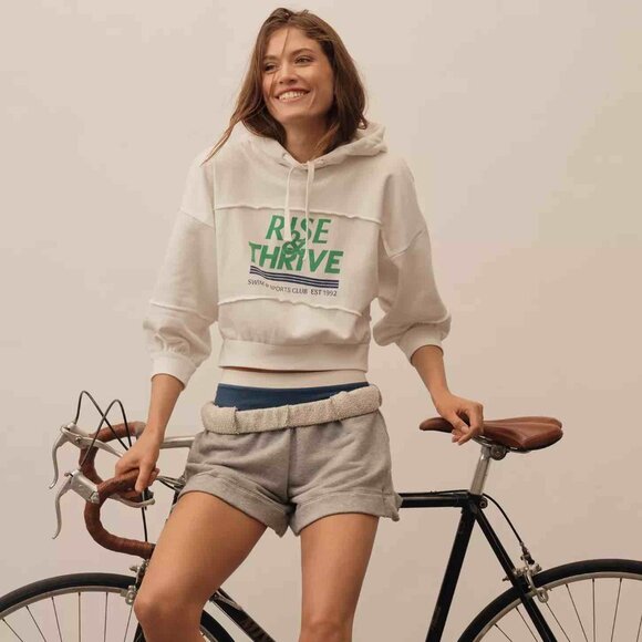 Daily Practice Relay Hooded Sweatshirt - "Rise & Thrive" Sweatshirt - Picture 2 of 3